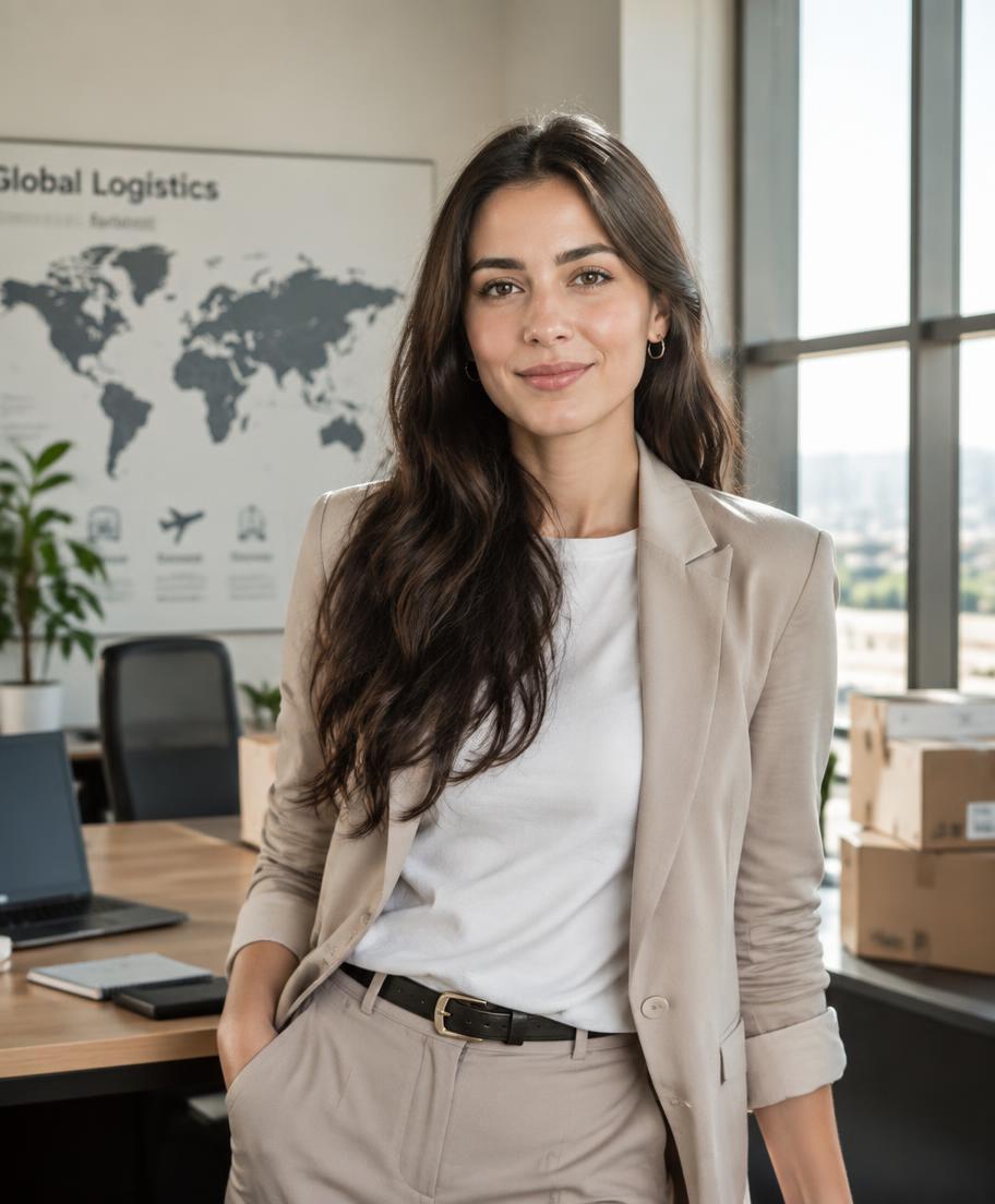 Supply-Chain-Professional in einer modernen Arbeitsumgebung